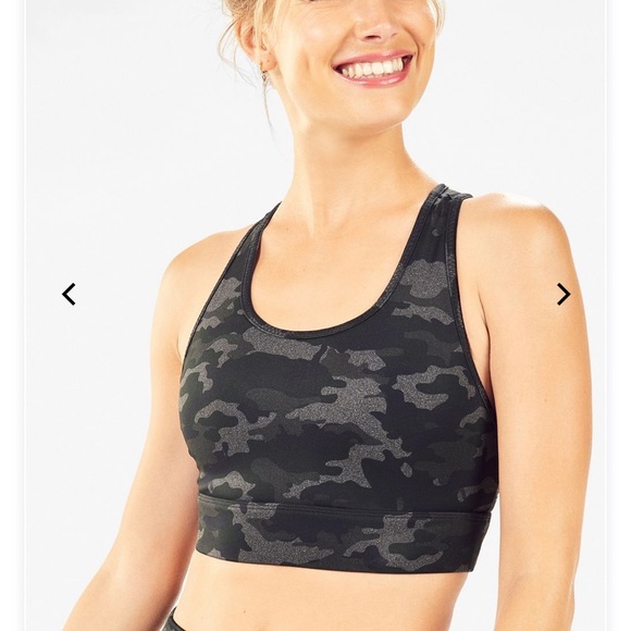 Fabletics Mila Camo Sports Bra Small - Picture 1 of 4